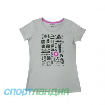 Футболка жіноча Columbia Camp Stamp™ Performance Tee 1772231-039 