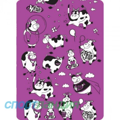 Бандана 4FUN AW POLARTEC KIDS FUNNY COW VIOLA KID 