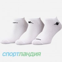 Набір шкарпеток Носки Kappa 3-pack white — 93243041-2
